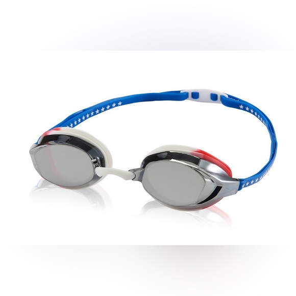 NWT Speedo Vanquisher EV Mirrored Adult Performance Swim Goggle - Picture 1 of 6